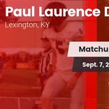 Football Game Recap: Paul Laurence Dunbar vs. Tates Creek