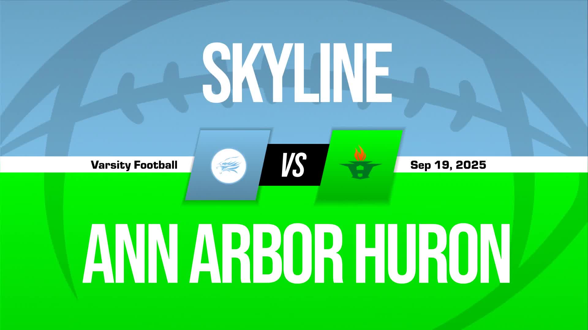 Football Recap: Huron Triumphs