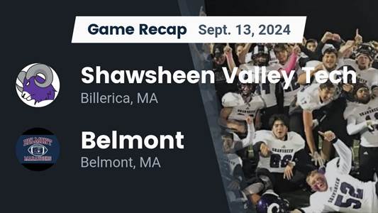 Football Game Preview: Shawsheen Valley Tech Heads Out
