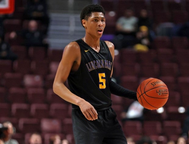 Top 10 Class of 2025 prospect Meleek Thomas earned first team Sophomore All-America honors last season after averaging 24.9 points, 9.0 rebounds and 4.6 assists per game for the state champions. (Photo: Paul Burdick)