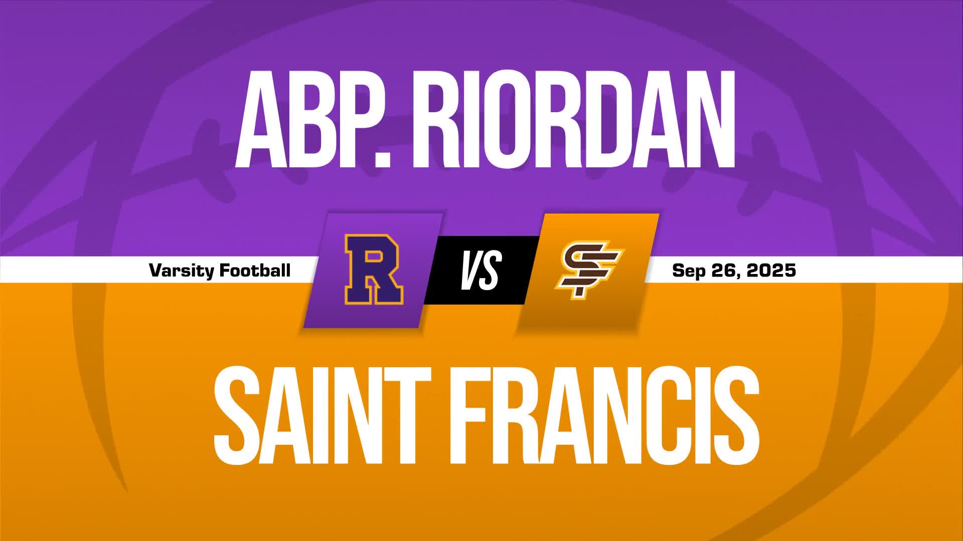 Football Game Preview: Archbishop Riordan Crusaders vs. Archbish
