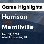 Harrison piles up the points against Muncie Central