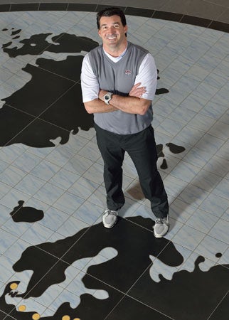 Head coach Gabe Infante