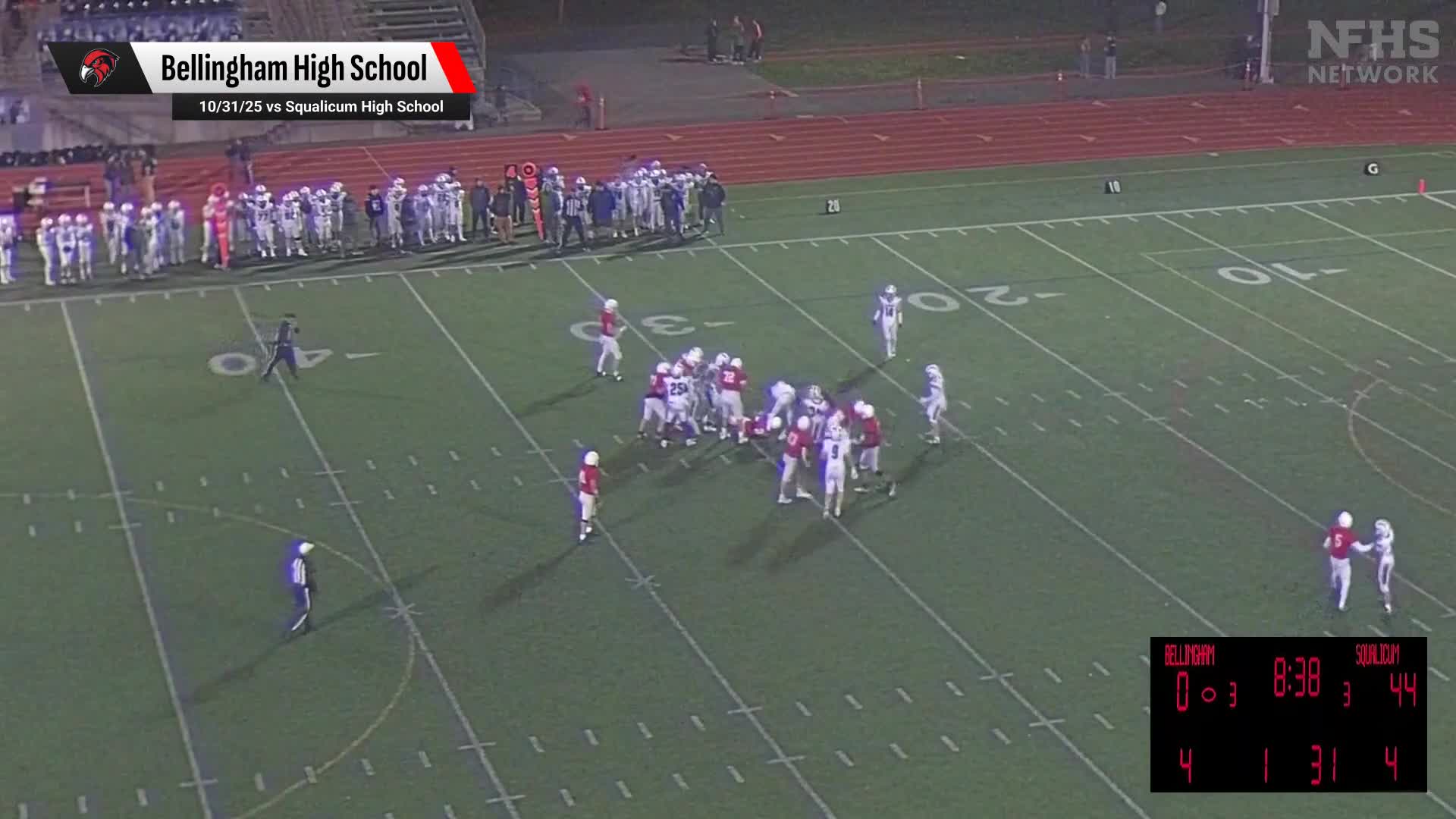 Football Recap: Jacob Espinoza's Big Game Can't Quite Lead Oak Harbor over Bellingham + How To Watch