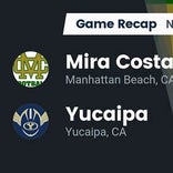 Mira Costa has no trouble against Yucaipa