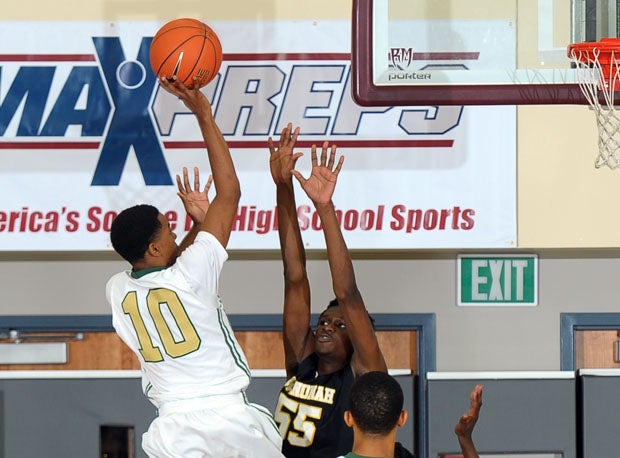The game winner by Poly junior guard Ke'jhan Feagin with about five seconds left.