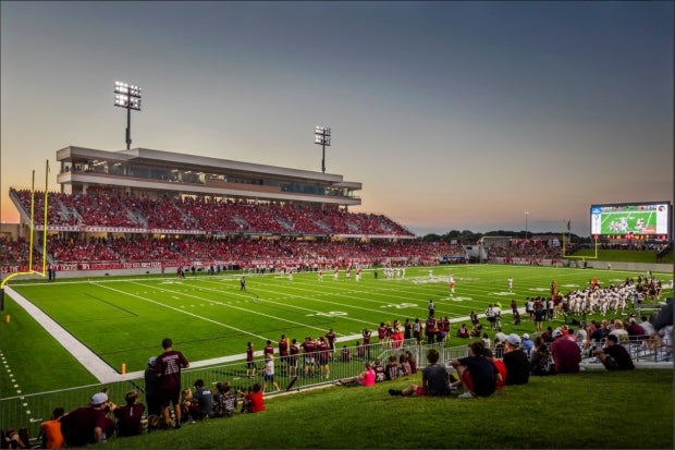 The 12,000-seat Legacy Stadium houses Katy's football programs and opened in 2017.