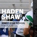 Baseball Recap: Niwot comes up short despite  Haden Shaw's stron