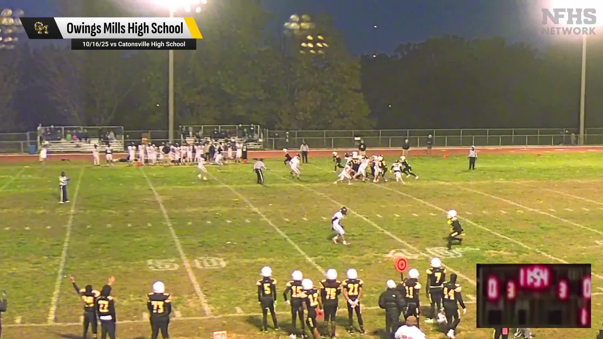 Football Recap: Owings Mills Takes a Loss
