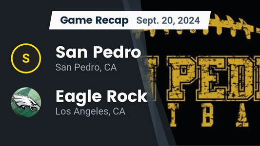 Football Recap: Eagle Rock Comes Up Short