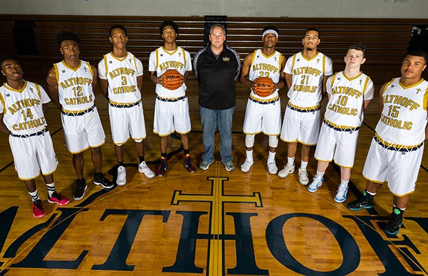 Head coach Greg Leib (center) has a wealth of outstanding talent on his roster this season.