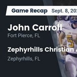 Football Game Recap: Maclay Marauders vs. Zephyrhills Christian Academy Warriors