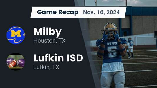 Football Recap: Milby Comes Up Short