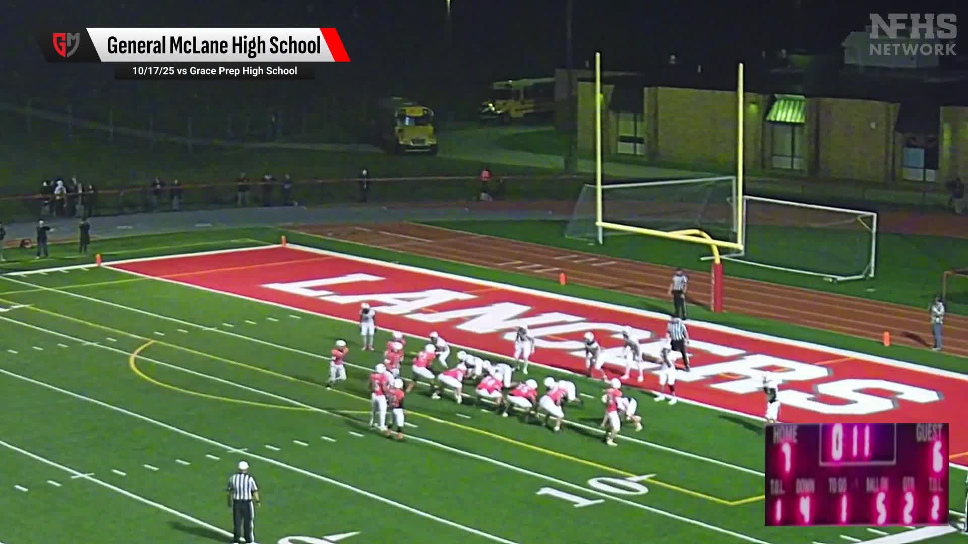 Football Recap: General McLane Takes a Loss