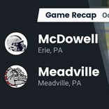 Football Game Recap: Meadville Bulldogs vs. Warren Dragons