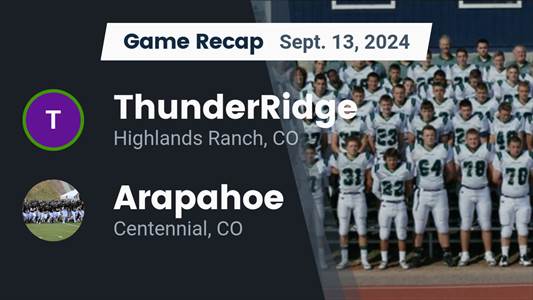 Football Recap: Arapahoe Falls Short Against Ranked Pine Creek