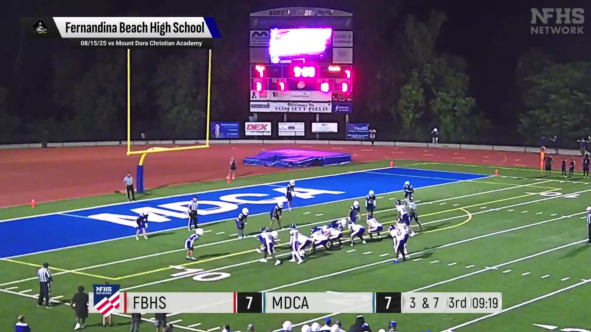 Jaison Brown Game Report: vs Fernandina Beach