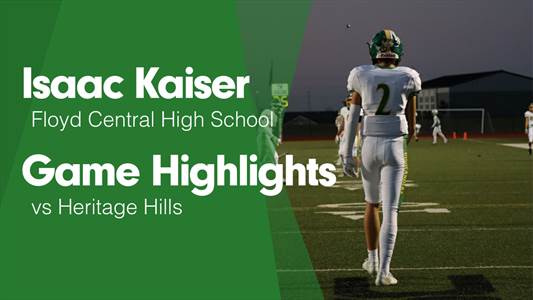 Isaac Kaiser Game Report: @ Jennings County