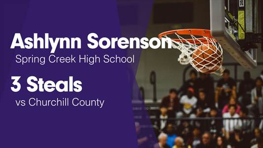 Ashlynn Sorenson Game Report: vs Camp Verde