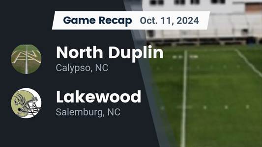 Football Recap: North Duplin's Rushing Attack Does It Again
