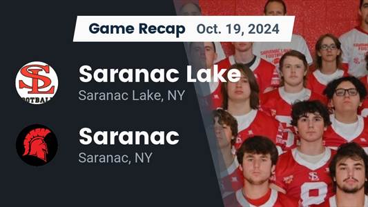 Football Game Preview: Saranac Spartans vs. Saranac Lake Red Sto