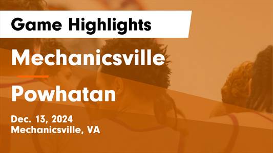 Basketball Recap: Powhatan's  Win  on Thursday Extends Winning S