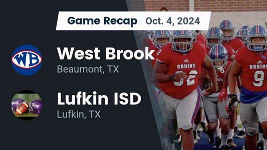 Football Recap: Lufkin's Victory on Friday Extends Winning Streak to Five