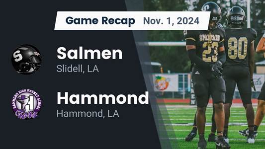Football Recap: Salmen's Loss Ends Three-Game Winning Streak at 