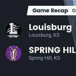 Louisburg beats Spring Hill for their eighth straight win