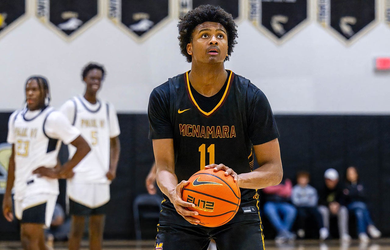 Colben Landrew, Deron Rippey and Qayden Samuels among NBPA Top 100 Camp stat leaders heading into final day