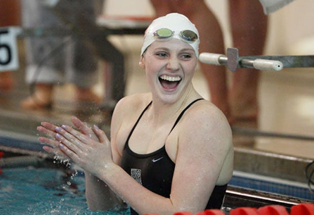 Missy Franklin decided to finish off her prep career at Jesuit Regis, even after winning four gold medals in the Olympics.