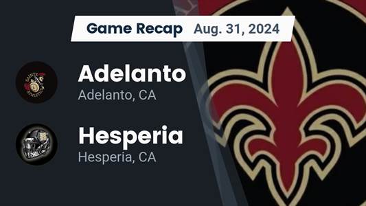 Football Game Preview: Adelanto Saints vs. Barstow Aztecs