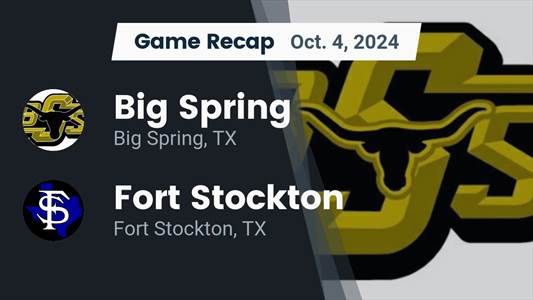 Football Game Preview: Big Spring Steers vs. Kermit Yellow Jacke