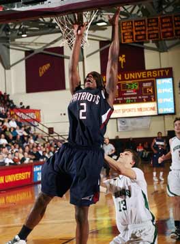 Future West Virginia Mountaineer Aaron Brown.