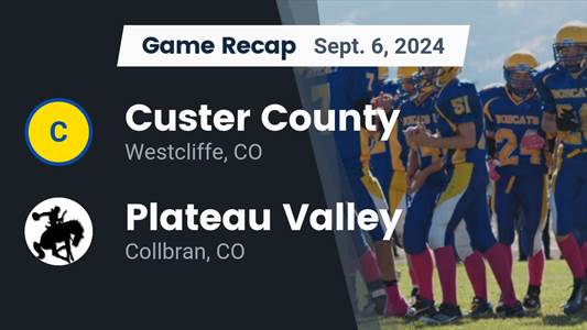 Football Game Preview: Custer County Bobcats vs. Crowley County 