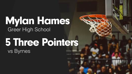 Mylan Hames Game Report: @ Pickens