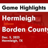 Basketball Game Preview: Hermleigh Cardinals vs. Benjamin Mustangs