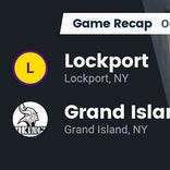 Football Game Recap: Grand Island Vikings vs. Lockport Lions