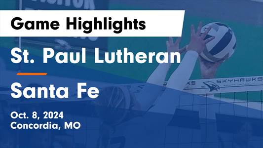 Volleyball Game Preview: St. Paul Lutheran Saints vs. Santa Fe C