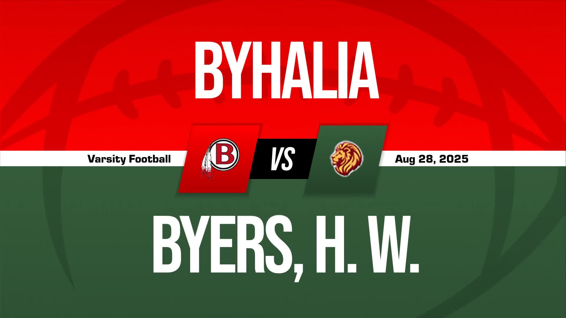 Football Recap: Byhalia Takes a Loss