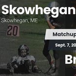 Football Game Recap: Skowhegan vs. Brunswick