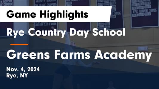 Volleyball Recap: Greens Farms Academy Comes Up Short