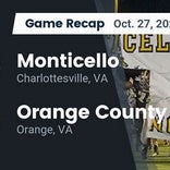 Football Game Recap: Monticello Mustangs vs. Fluvanna County Flying Flucos