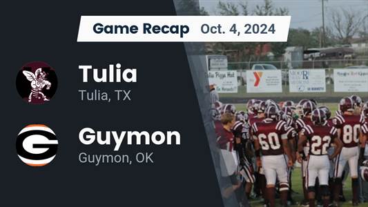 Football Recap: Guymon Find Success