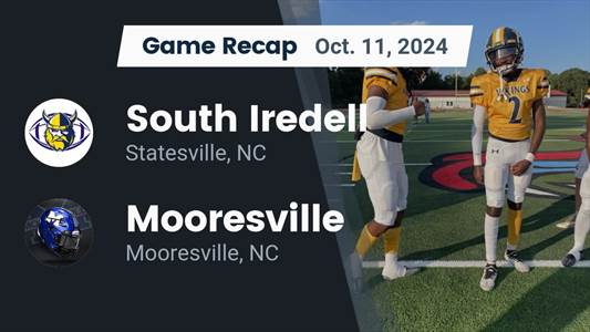Football Recap: Mooresville Skates Past West Cabarrus with Ease