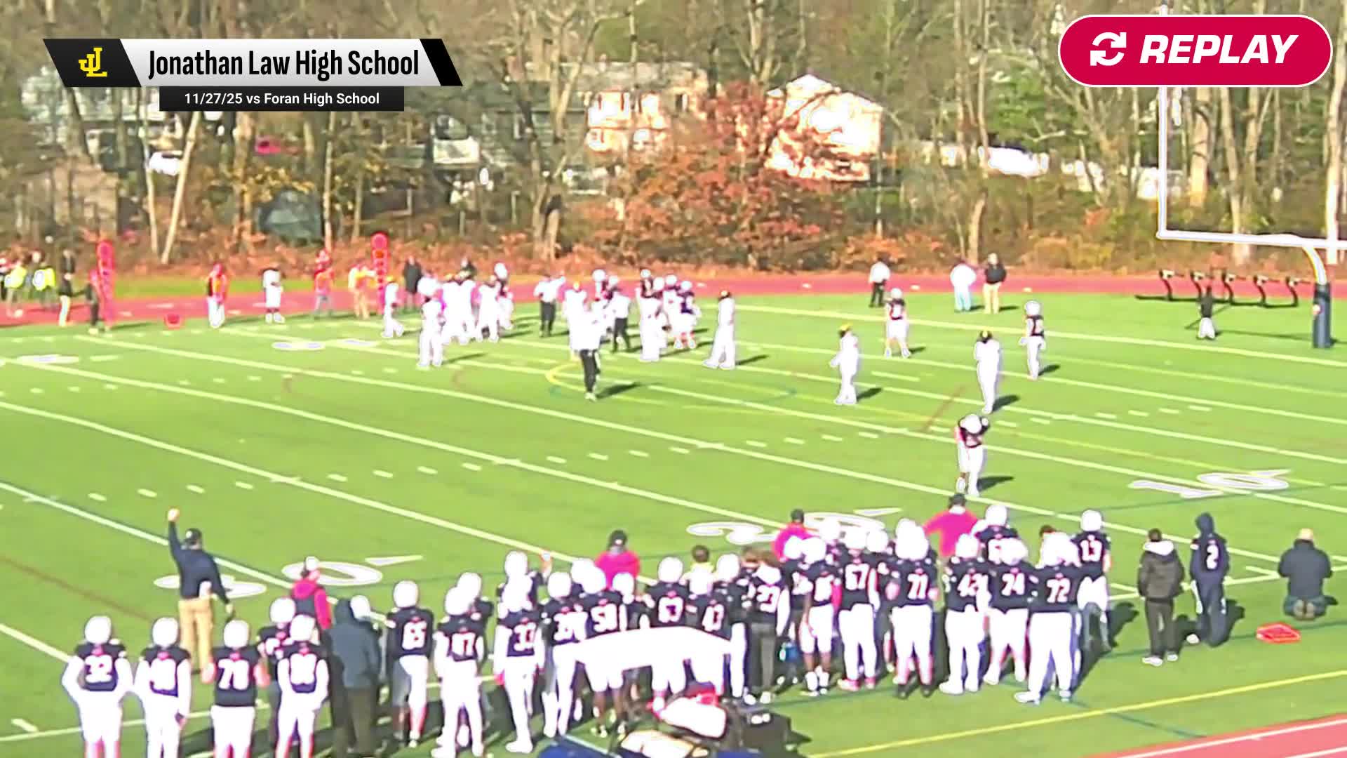 Football Recap: Law Falls Short of Ledyard in the Playoffs + How To Watch