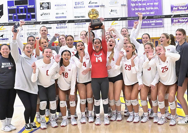 High school volleyball rankings: Mater Dei climbs to No. 1 in MaxPreps ...