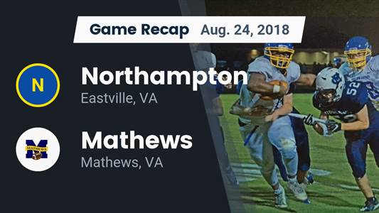 Football Game Recap: Mathews vs. Colonial Beach
