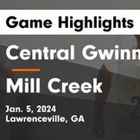 Basketball Game Recap: Central Gwinnett Black Knights vs. Mill Creek Hawks