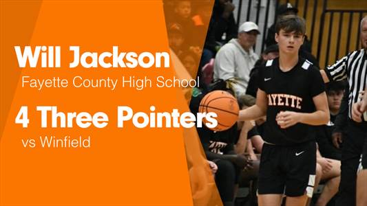 Will Jackson Game Report: vs Haleyville